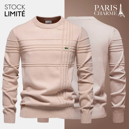 Pull Homme Texturé  (DÉSTOCKAGE)